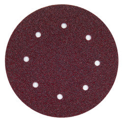 PSA Discs Carborundum 21311 Self Adhesive Paper (PSA) Discs 8 Inch Premier Red Zirconia Material Zirconia Alumina in 36 Grit