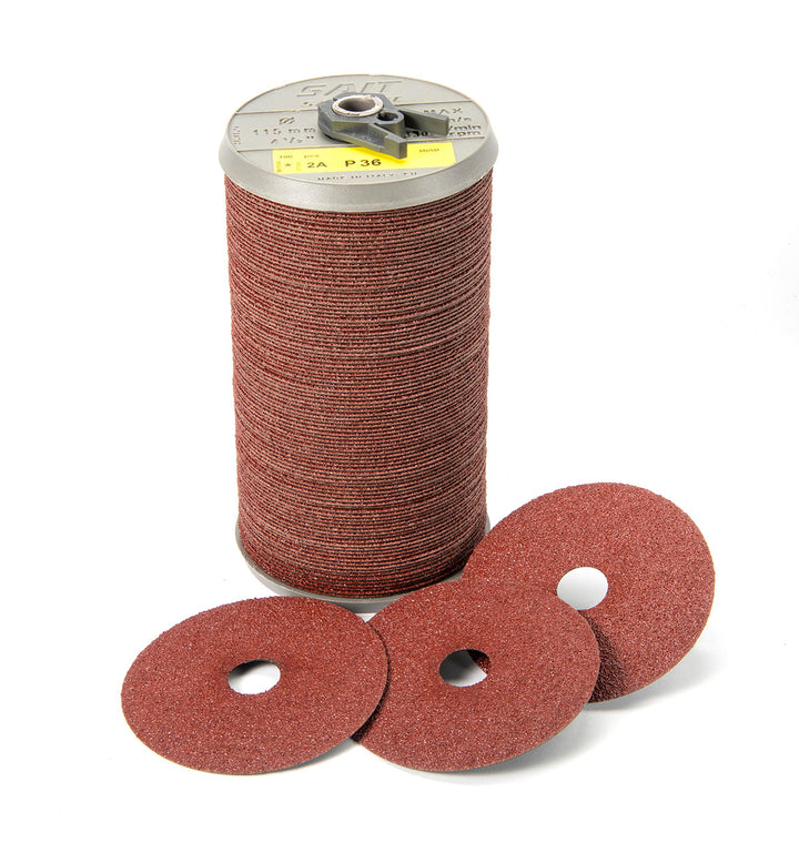 Sait 57080  ~  Fibre Disc 2A Aluminum Oxide 80 Grit (7 Inch x 7/8 Inch) - Bulk Pack
