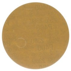 Velcro Discs 3M AB05677 6 Inch x Non-Vacuum 236U Aluminum Oxide 400 Grit Velcro Paper Disc