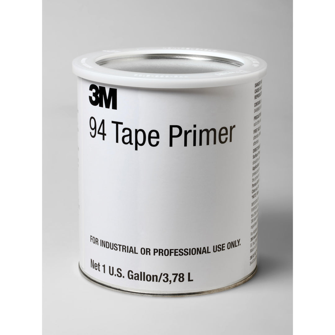 Tape Primers 3M 94-1GAL Tape Primer 94 Clear Light Yellow 1 Gallon Bulk