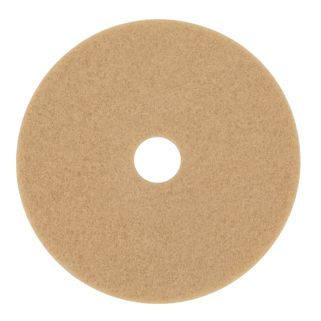 Burnish Pads 3M F-3400-TAN-20 Tan Burnish Pad 3400 20 in (508 mm)