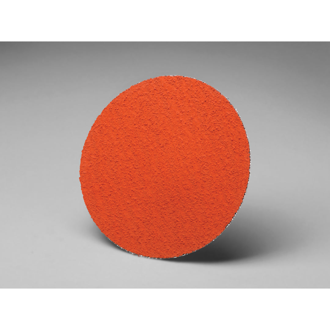 Type R Discs 3M AB76633 3 Inch Cubitron II Quickchange Orange Roloc TR Cloth Disc 60 Grit 777F Ceramic Alumina YF-Weight