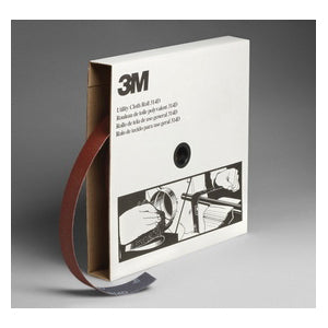 Utility Rolls 3M AB19813 1-1/2 Inch x 50Yd 50 Grit 314D Aluminum Oxide Utility Cloth Roll X-Weight