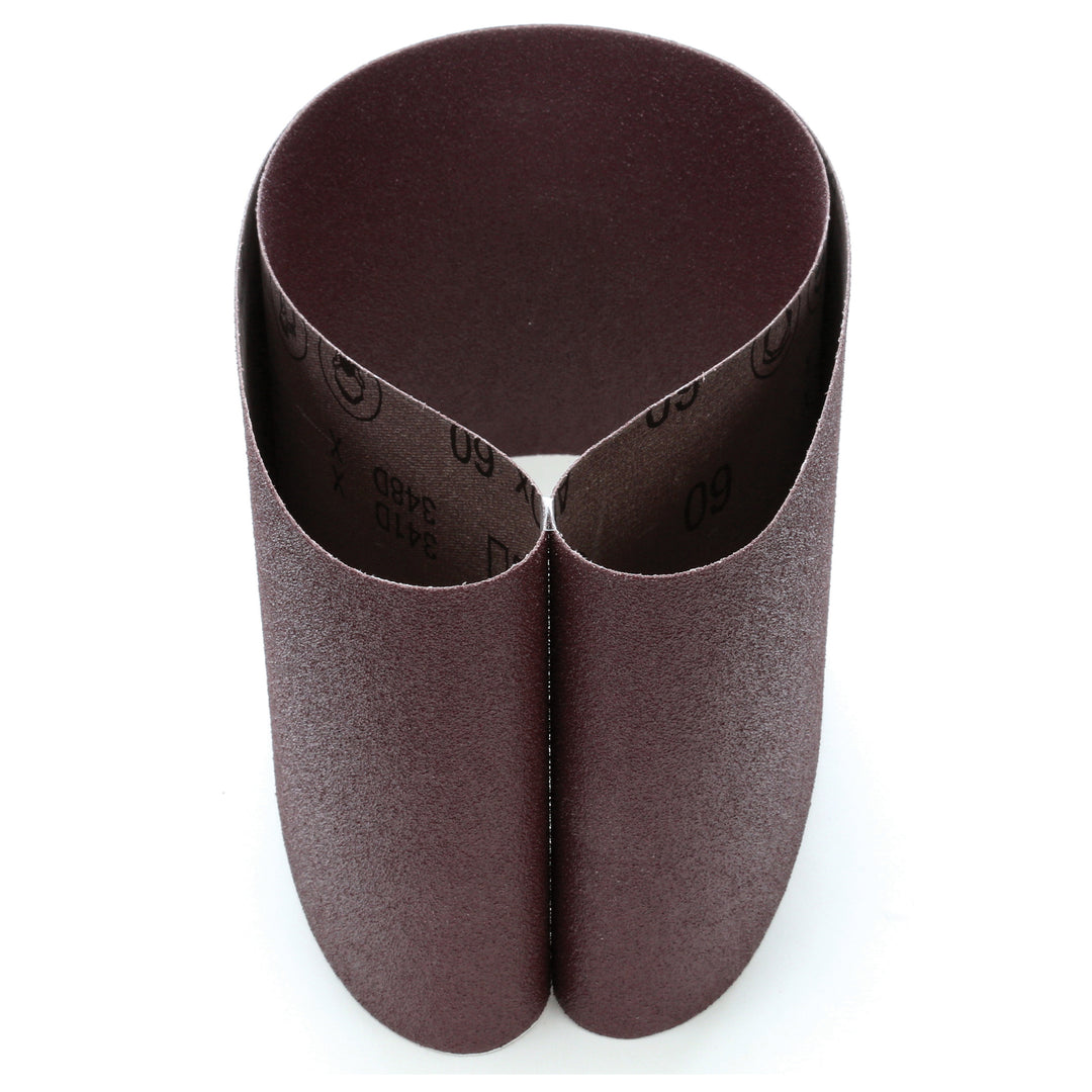 Bench Top Belts 3M AB66631 6 Inch x 48 Inch Sanding Belt 60 Grit 341D Aluminum Oxide x Heavy Cotton Backing