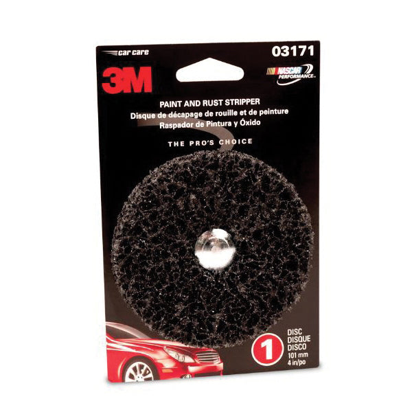 3M 03171NA Silicon Carbide Coarse-Grade Paint and Rust Stripper (4 Inch)
