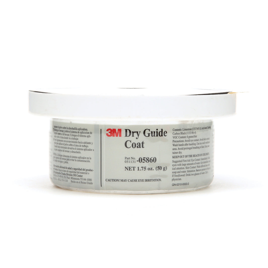 Body Fillers 3M 5860 Dry Guide Coat Cartridge 0586 Grey 1.76 Oz. (50 G)