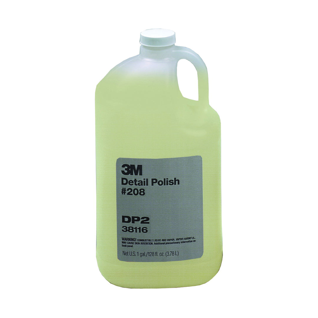 3M 38116 3M Detail Polish 208, 38116, 1 Gallon (US), 4 per case 3M 38116