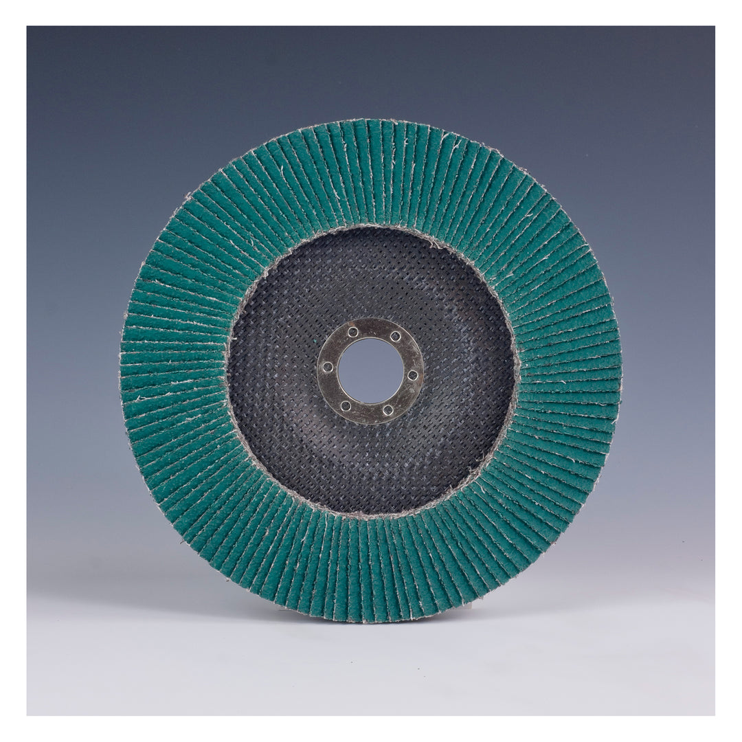 3M AB50470 3M T29 Flap Disc, 577F, YF-weight, grade 80, 4-1/2 in x 7/8 in 3M AB50470
