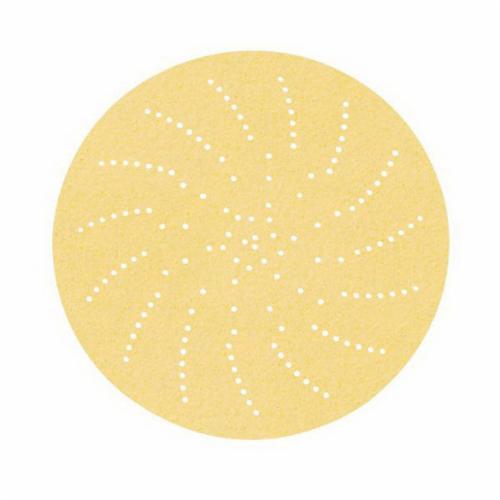 Velcro Discs 3M AB20756 6 Inch x Vacuum - Multihole 236U Aluminum Oxide 320 Grit Velcro Paper Disc