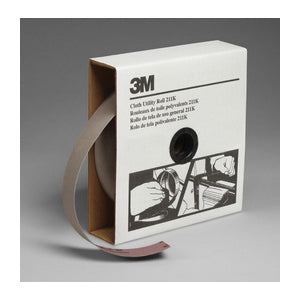 Utility Rolls 3M AB05024 1-1/2 Inch x 50Yd 240 Grit 211K Aluminum Oxide Utility Cloth Roll J-Weight