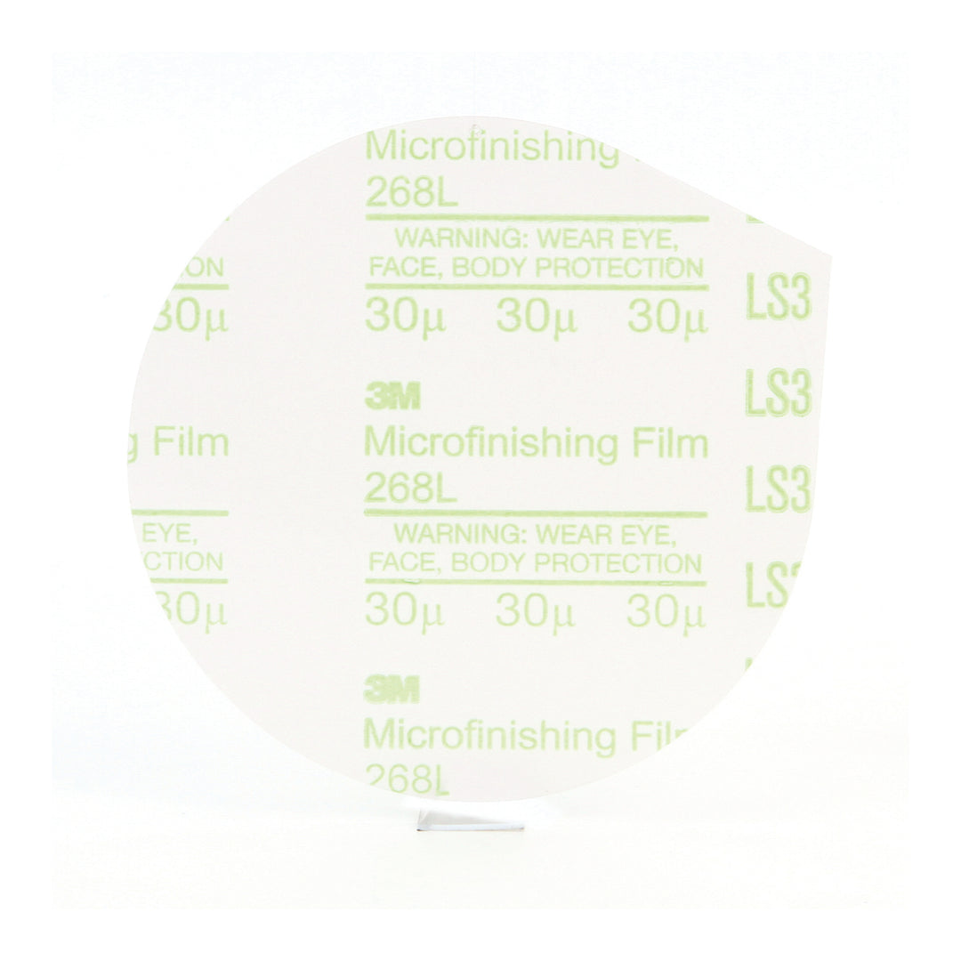 PSA Discs 3M AB76975 Self Adhesive Film (PSA) Discs 5 Inch 268L Material Aluminum Oxide in 30 Micron