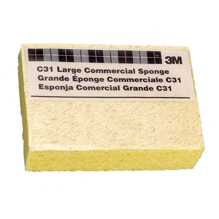 3M H-C31-6.25X1.625 3M Commercial Size Sponge, C31, 6 in x 4.25 in x 1.625 in 3M H-C31-6.25X1.625