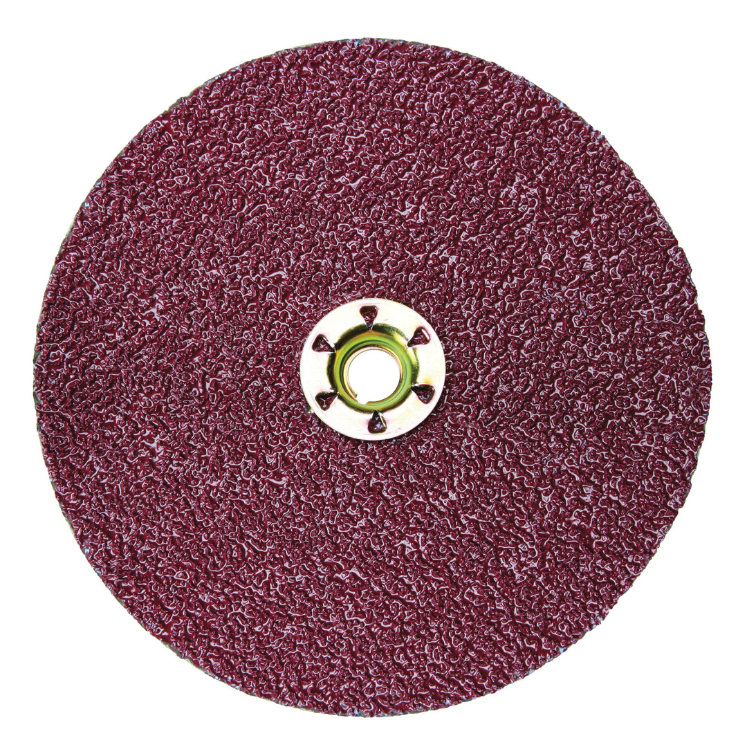 Fibre TN 3M AB89595 4-1/2 Inch Quickchange Maroon Fibre TN Disc 36+ Grit 782C Ceramic Alumina YF-Weight