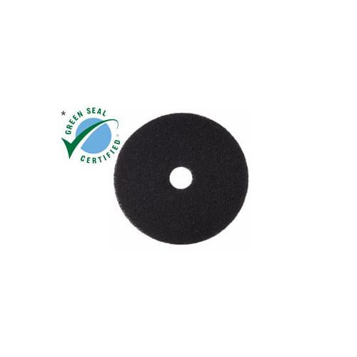 3M F-7200PLG-BLK-13 7200Plg Black Stripping Pads 13 in, F-7200Plg-Blk-13