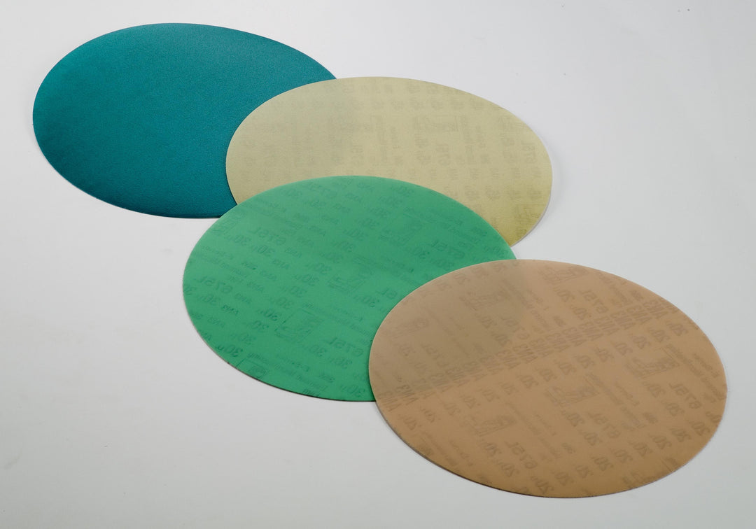 3M AM09706 3M 8INx30 m-Micron Grade Diamond Microfinishing Film PSA Disc 675L 3M 7010509706