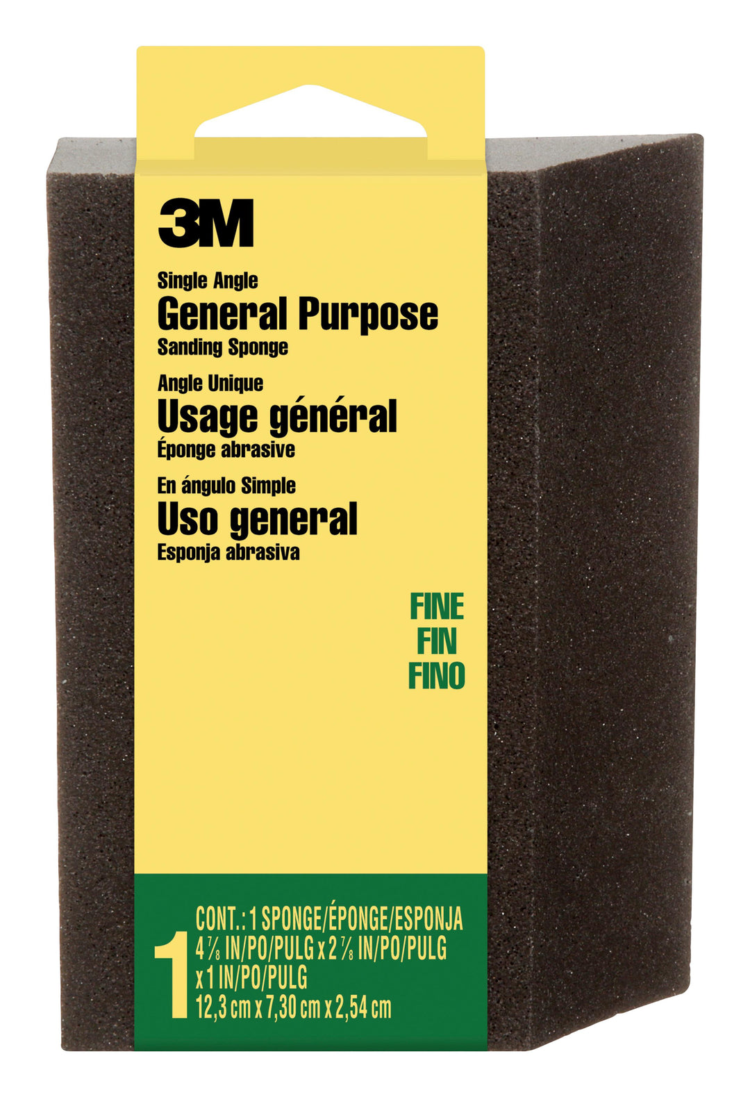 Abrasive Sponges 3M CP040 Cp-040Na Snd Sponge Angled 2 7/8x4 7/8