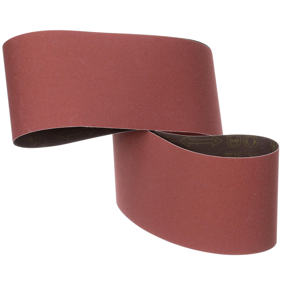3M AB72648 3M Cloth Belt 767F 120+ YF-weight 6 in x 90 in (152.4 mm x 2286 mm) Film-lok Single-flex 20/Case 3M 7100272648