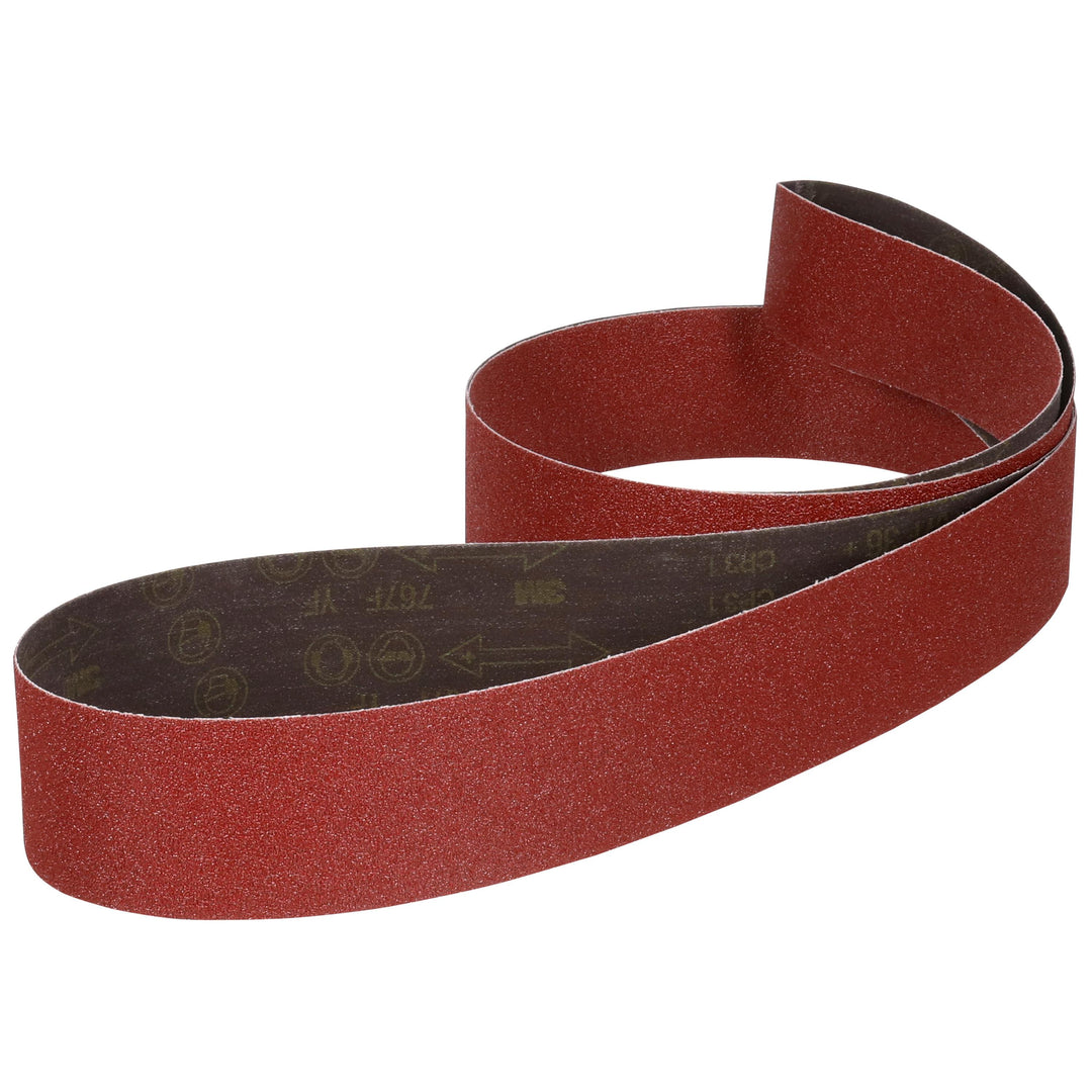 3M AB73281 3M Cloth Belt 767F 80+ YF-weight 2 in x 72 in (50.8 mm x 1828.8 mm) Film-lok Single-flex 50/Case 3M 7100273281