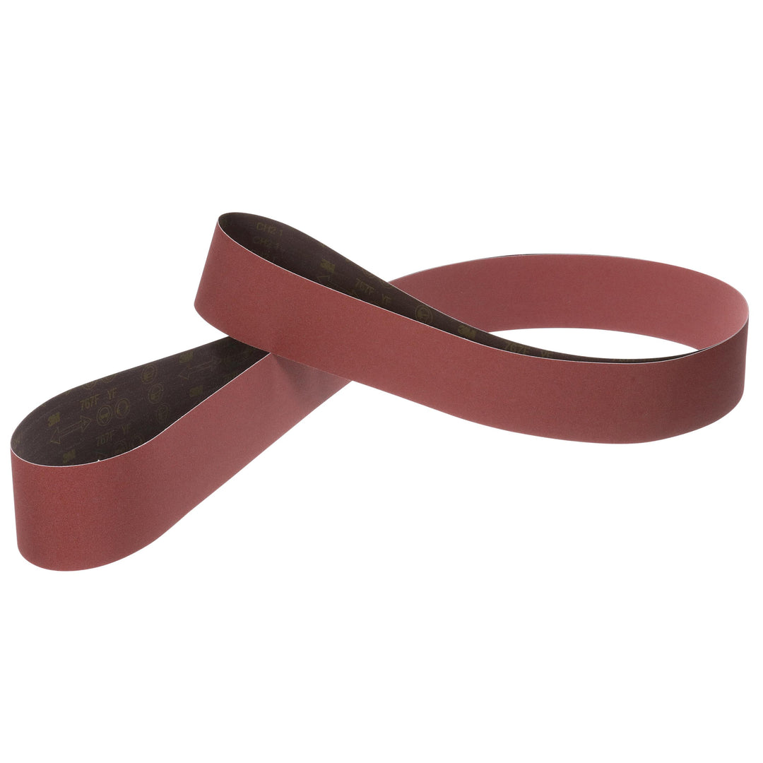 3M AB73296 3M Cloth Belt 767F 60+ YF-weight 3 in x 79 in (76.2 mm x 2006.6 mm) Film-lok Single-flex 50/Case 3M 7100273296