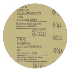 PSA Discs 3M AM38958 Self Adhesive Film (PSA) Discs 8 Inch 268L Material Aluminum Oxide in 60 Micron