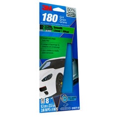 3M 31577-8 Blue Sandpaper 180 Grit - 3.66 Inch x 9 Inch