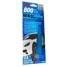 3M 31581-8 Blue Sandpaper 800 Grit - 3.66 Inch x 9 Inch