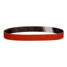 File Belts 3M AB77992 3/4 Inch x 18 Inch Sanding Belt 80 Grit 777F Ceramic Alumina Yf Polyester Flexible Backing