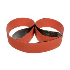 Bench Top Belts 3M AM40068 3 Inch X 48 Inch Sanding Belt 80 Grit 777F Ceramic Alumina YF Polyester Flexible Backing