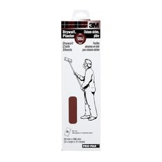 3M 10126NA Drywall Cloth Abrasives 120J Grit - 3-5/16 Inch x 11-1/4 Inch