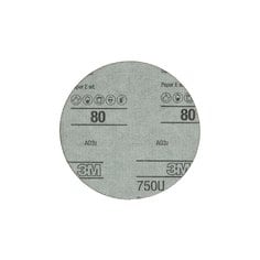 Velcro Discs 3M 512 6 Inch x Non-Vacuum Regalite Green Corps Aluminum Oxide 80 Grit Velcro Paper Disc