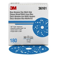 3M 36160 3M Hookit Blue Abrasive Disc 321U 36160 150 5 in (127 mm) 3M 7100090977