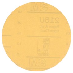 3M AM67414 3M Hookit Gold Paper Disc 216U, 3 in x NH, P800 A-weight 3M AM67414