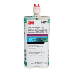 Fibreglass Repair 3M 8273 Sheet Molded Compound & Fibreglass Repair Adhesive 0 Green 35 13.5 Fl. Oz. (400 ml)