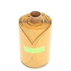 3M AB01419 Stikit Gold Paper Disc Roll 216U 5 in x NH P400 A-weight 175 discs per roll 6 rolls per case 3M AB01419
