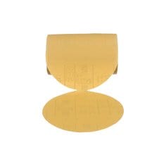 PSA Discs 3M AB96434 6 Inch x Non-Vacuum Gold 216U Aluminum Oxide 320 Grit Paper Disc