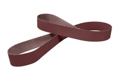 Portable Belts 3M AB66613 4 Inch x 24 Inch Sanding Belt 120 Grit 341D Aluminum Oxide x Heavy Cotton Backing