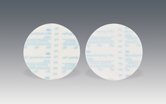 Velcro Discs 3M AM38957 8 Inch x Vacuum Microfinishing 268L Aluminum Oxide 9 Grit Velcro Film Disc