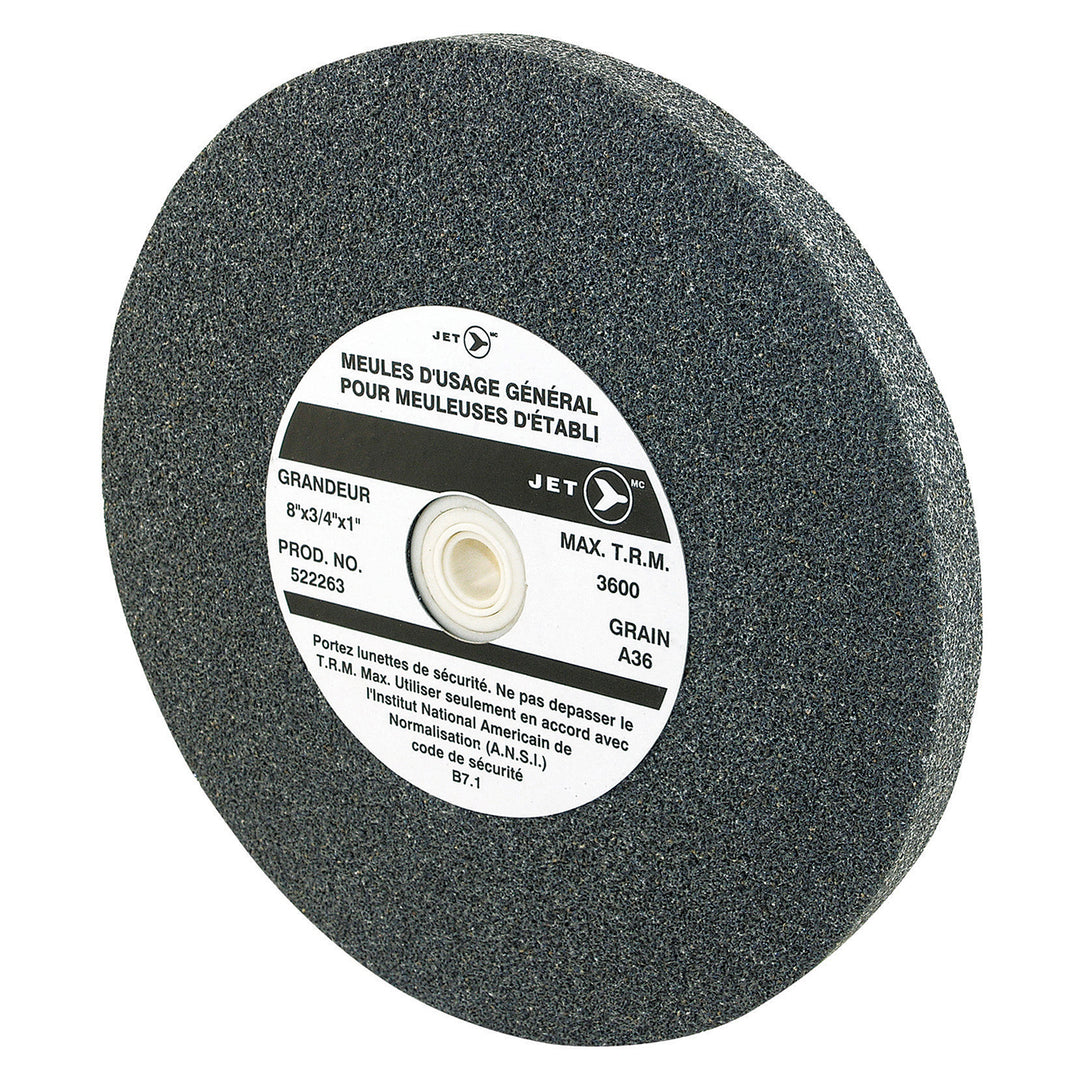 Grinding Wheels Jet A875C 8 X 3/4 X 1 A36 Bench Grinding Wheel