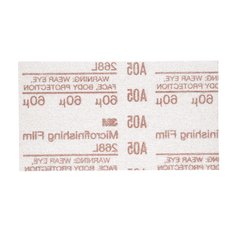 3M AM39211? Aluminum Oxide Microfinishing PSA Film Sheet 268L Type D (60 mic) - 2-7/8 Inch x 5-1/4 Inch