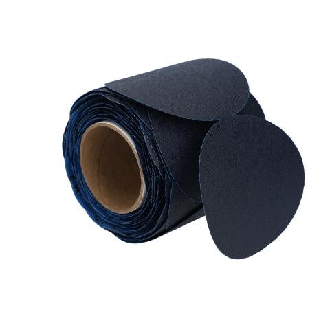 Norton 24977 5 In. BlueFire H875P Paper PSA Disc Roll 80 Grit H875P ZA 100 Per Roll Norton 24977