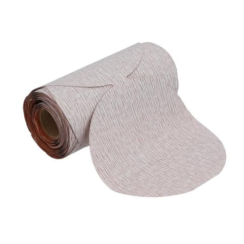 Norton 31453 5 In. A275OP No-Fil Paper PSA Disc Roll P500 Grit A275 AO 100 Per Roll Norton 31453