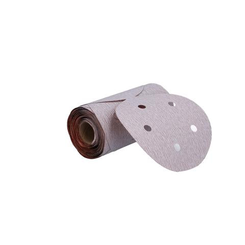 Norton 31490 5 In. A275OP No-Fil Paper PSA Vacuum Disc Roll P320 Grit A275 AO 100 Per Roll Norton 31490