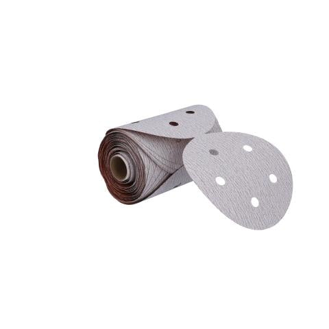 Norton 31496 5 In. A275OP No-Fil Paper PSA Vacuum Disc Roll P120 Grit A275 AO 100 Per Roll Norton 31496