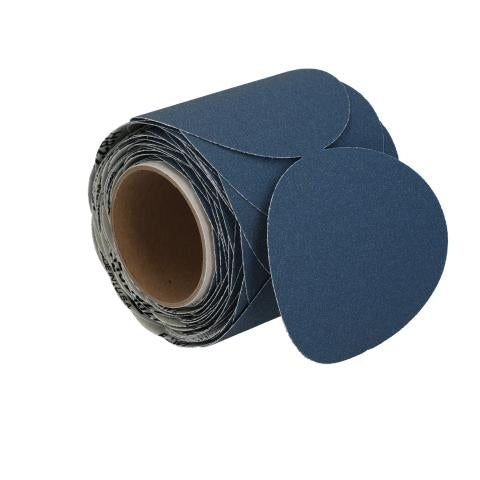 Norton 37308 5 In. BlueFire Paper PSA Disc Roll 100 Grit H822 ZA 100 Per Roll Norton 37308