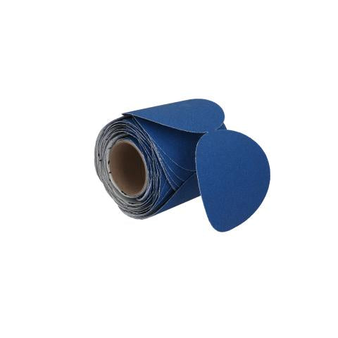 Norton 37323 6 In. BlueFire H822 Paper PSA Disc Roll 60 Grit H822 ZA 100 Per Roll Norton 37323
