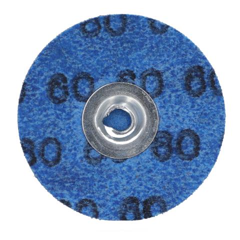 Type S Discs Norton 38155 Quick Change Roloc Type S Disc R228 2-Ply Cloth Aluminum Oxide Brown 60 Grit 2 Inch