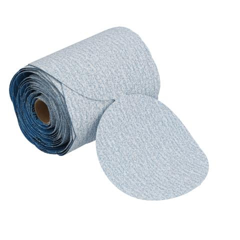 Norton 40502 5 In. Dry Ice No-Fil Paper PSA Disc Roll P80 Grit A975 CA 100 Per Roll Norton 40502