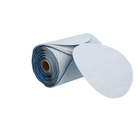 Norton 40511 6 In. Dry Ice No-Fil Paper PSA Disc Roll P100 Grit A975 CA 100 Per Roll Norton 40511