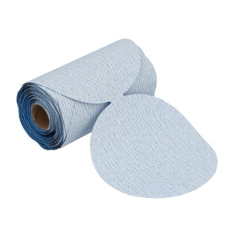 Norton 42474 5 In. Dry Ice No-Fil Paper PSA Disc Roll P220 Grit A975 CA 100 Per Roll Norton 42474