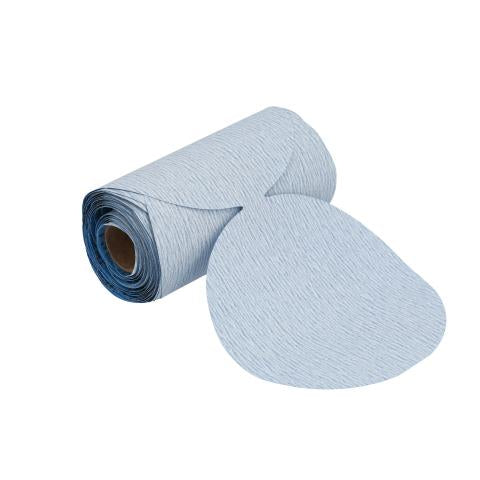 Norton 55378 5 In. Dry Ice No-Fil Paper PSA Disc Roll P320 Grit A975 CA 100 Per Roll Norton 55378